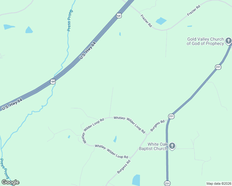 map of restaurants, bars, coffee shops, grocery stores, and more near West W Dunn Lane in Spring Hope