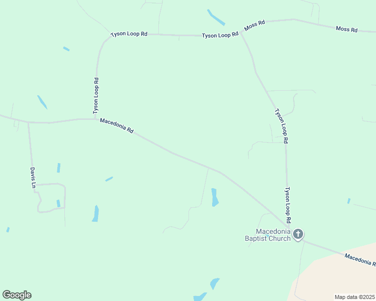 map of restaurants, bars, coffee shops, grocery stores, and more near 1216 Macedonia Road in Spring Hope