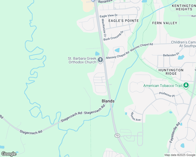 map of restaurants, bars, coffee shops, grocery stores, and more near 1203 Great Egret Way in Durham