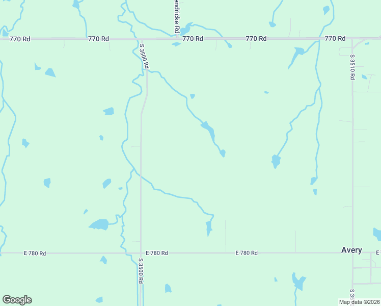 map of restaurants, bars, coffee shops, grocery stores, and more near 3500 West Joe S Johnson Street in Cushing