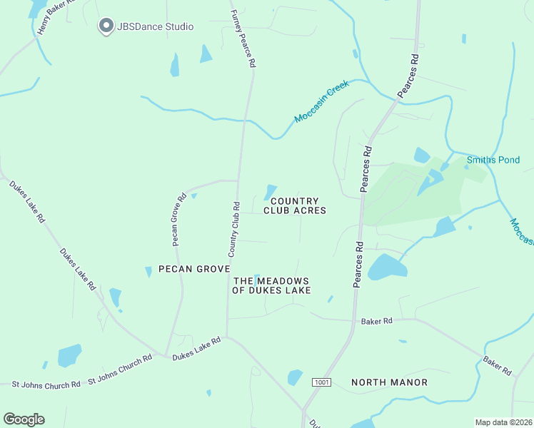 map of restaurants, bars, coffee shops, grocery stores, and more near Lake Carol Drive in Wake County