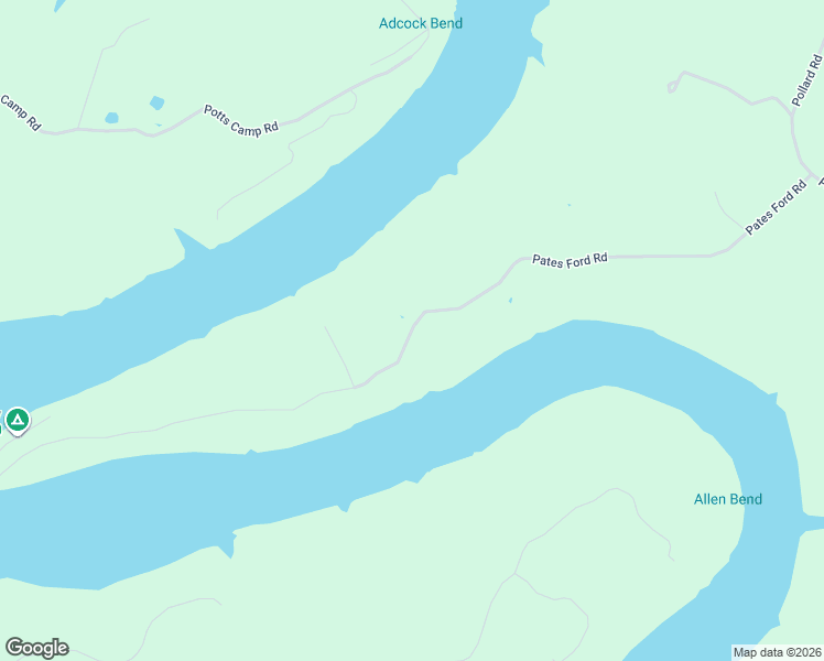 map of restaurants, bars, coffee shops, grocery stores, and more near 1183 Pates Ford Road in Walling