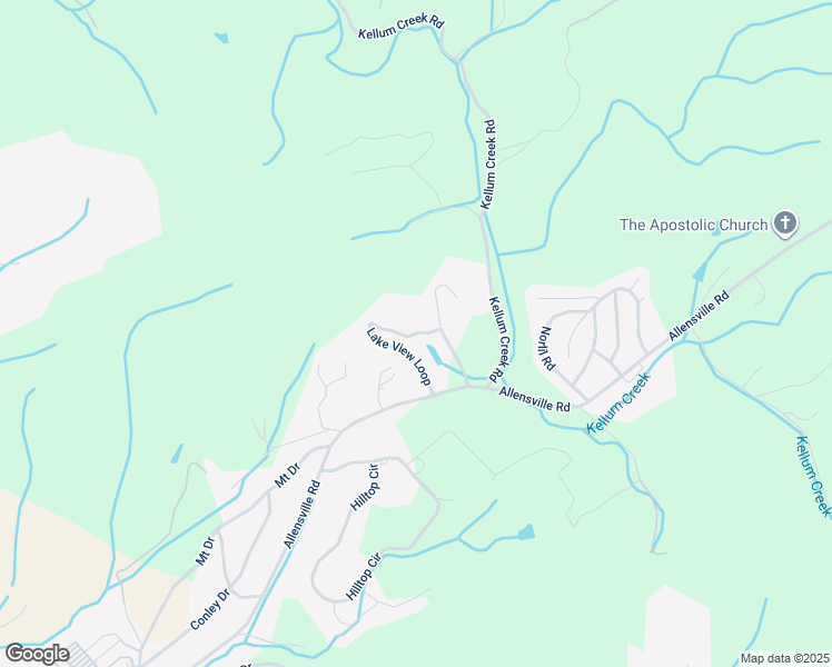 map of restaurants, bars, coffee shops, grocery stores, and more near 873 Lake View Loop in Sevierville
