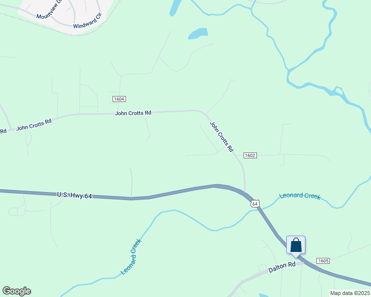 map of restaurants, bars, coffee shops, grocery stores, and more near 182 Marbrook Drive in Mocksville