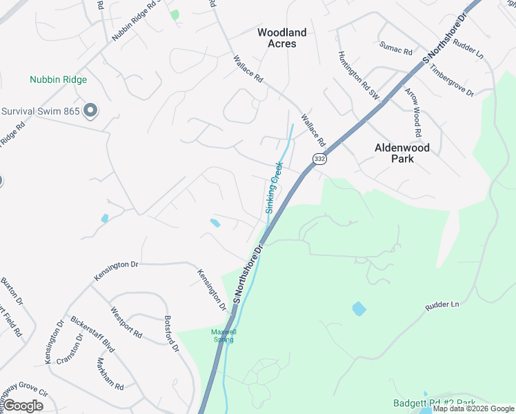 map of restaurants, bars, coffee shops, grocery stores, and more near 8527 Oxford Drive in Knoxville