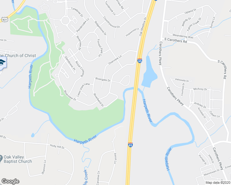 map of restaurants, bars, coffee shops, grocery stores, and more near 340 Riverbend Drive in Franklin