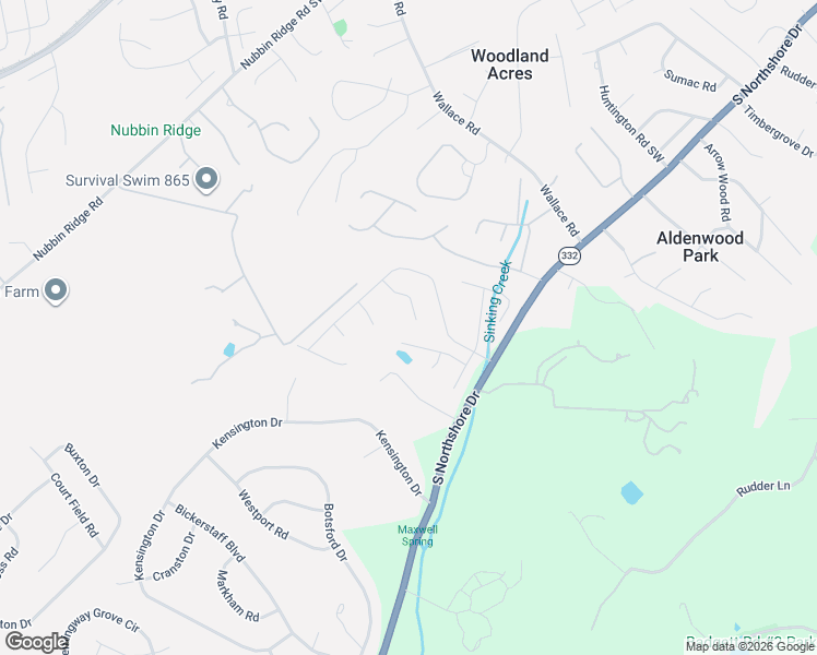 map of restaurants, bars, coffee shops, grocery stores, and more near 1223 Hamstead Court in Knoxville