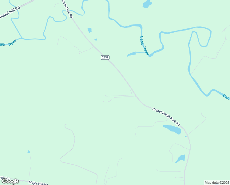 map of restaurants, bars, coffee shops, grocery stores, and more near 7265 Bethel South Fork Road in Graham