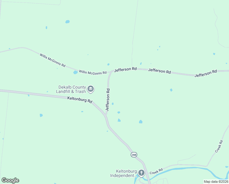 map of restaurants, bars, coffee shops, grocery stores, and more near 300 Jefferson Road in Smithville