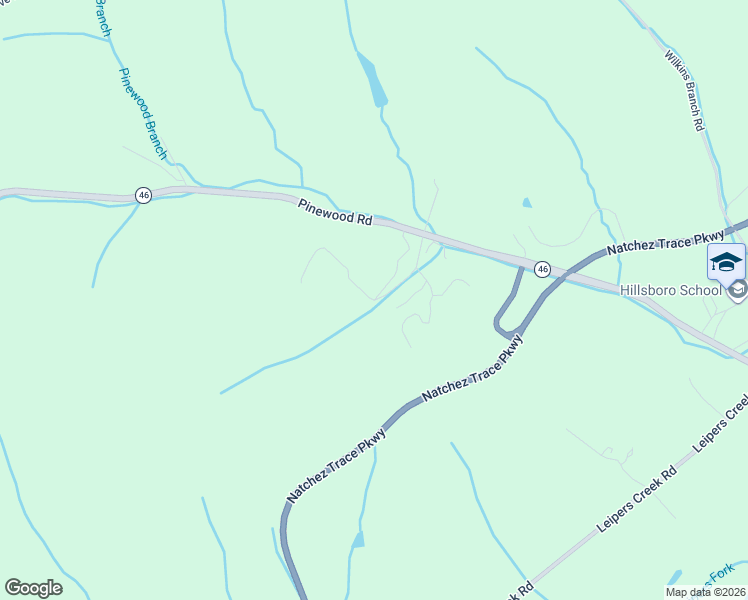 map of restaurants, bars, coffee shops, grocery stores, and more near Valley Creek Court in Franklin
