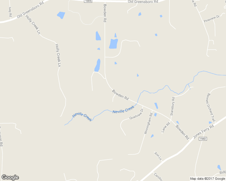 map of restaurants, bars, coffee shops, grocery stores, and more near 722 Bowden Road in Chapel Hill