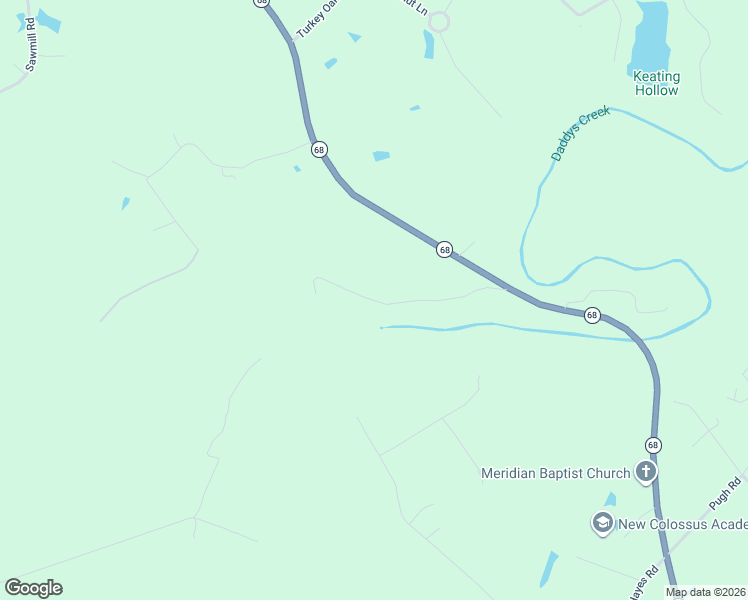map of restaurants, bars, coffee shops, grocery stores, and more near Old Stagecoach Road in Crossville