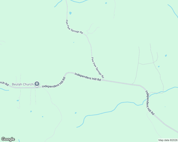 map of restaurants, bars, coffee shops, grocery stores, and more near 12112 Paw Paw Springs Road in Arrington