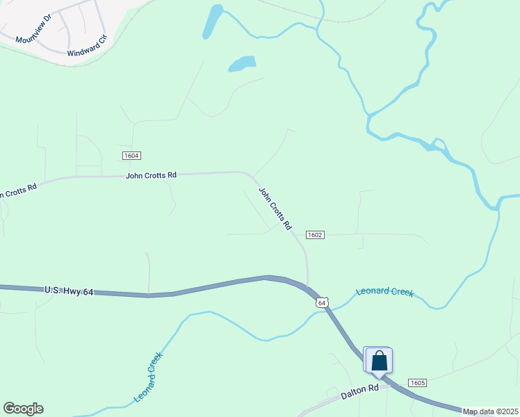 map of restaurants, bars, coffee shops, grocery stores, and more near 134 Elberon Court in Mocksville