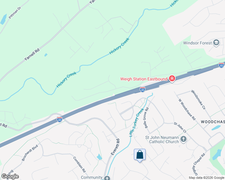 map of restaurants, bars, coffee shops, grocery stores, and more near 12215 Hatmaker Lane in Knoxville