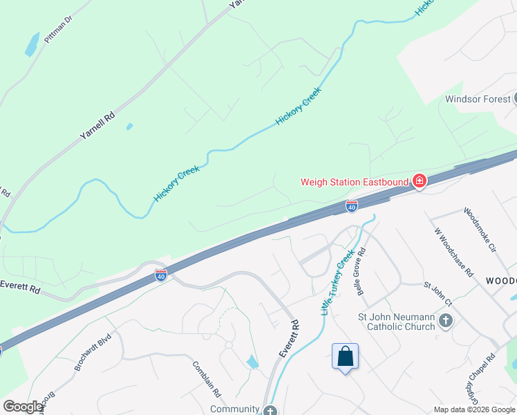 map of restaurants, bars, coffee shops, grocery stores, and more near 12215 Hatmaker Lane in Knoxville