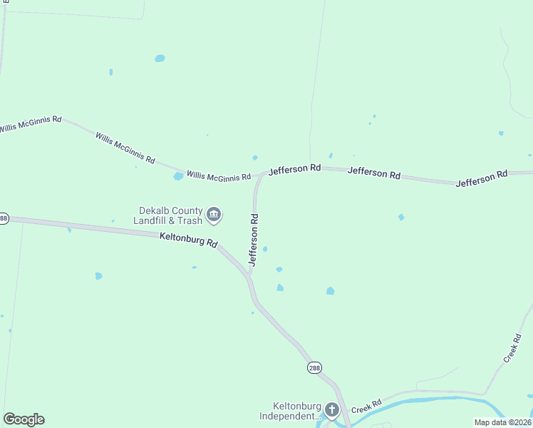 map of restaurants, bars, coffee shops, grocery stores, and more near 300 Jefferson Road in Smithville