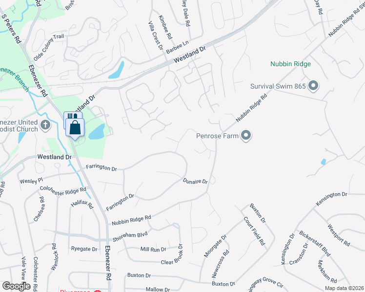 map of restaurants, bars, coffee shops, grocery stores, and more near 8624 Dalemere Drive in Knoxville