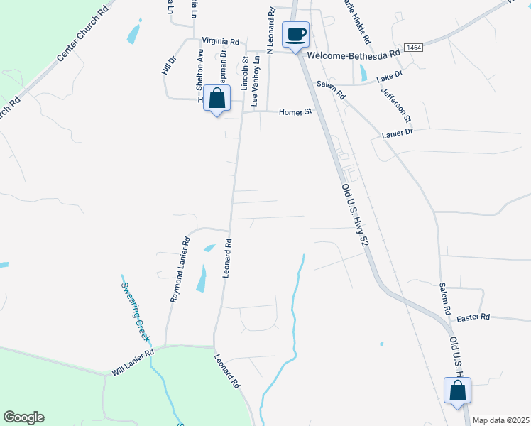 map of restaurants, bars, coffee shops, grocery stores, and more near 215 Greentree Drive in Lexington