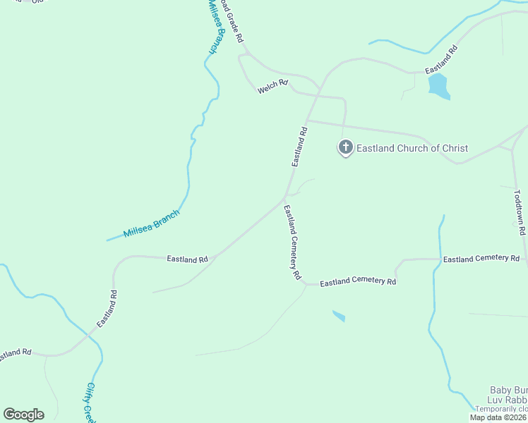 map of restaurants, bars, coffee shops, grocery stores, and more near 8849 Eastland Road in Sparta