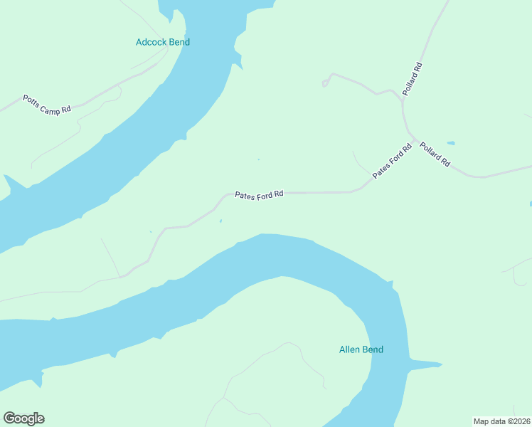 map of restaurants, bars, coffee shops, grocery stores, and more near 623 Pates Ford Road in Walling