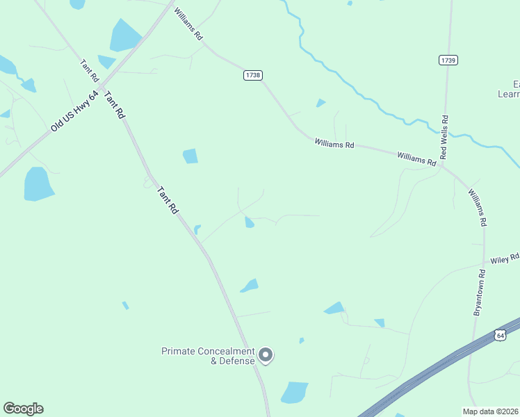 map of restaurants, bars, coffee shops, grocery stores, and more near 870 Tant Road in Zebulon