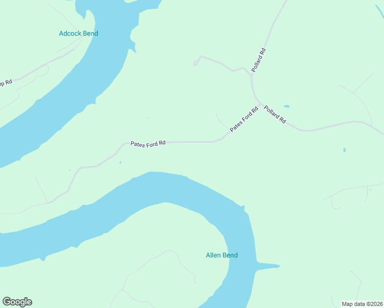 map of restaurants, bars, coffee shops, grocery stores, and more near 499 Pates Ford Road in Walling