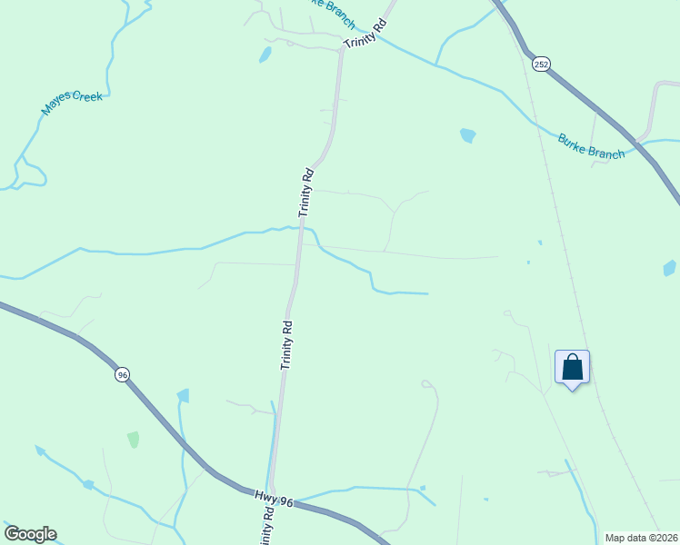 map of restaurants, bars, coffee shops, grocery stores, and more near 182 Trinity Road in Franklin