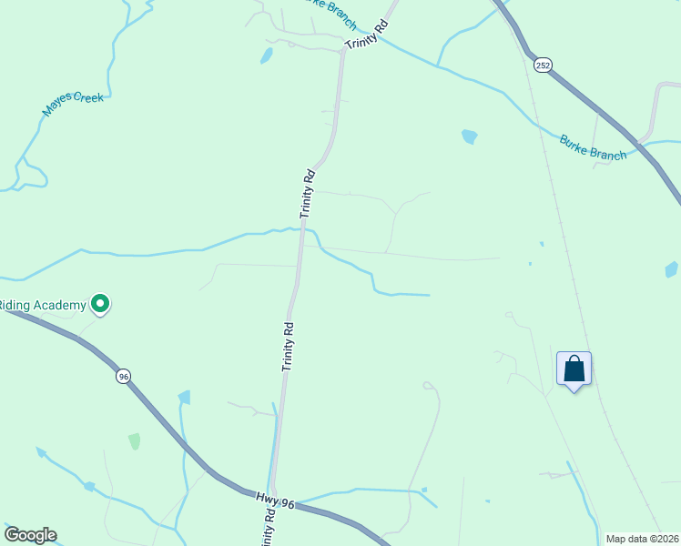 map of restaurants, bars, coffee shops, grocery stores, and more near 182 Trinity Road in Franklin