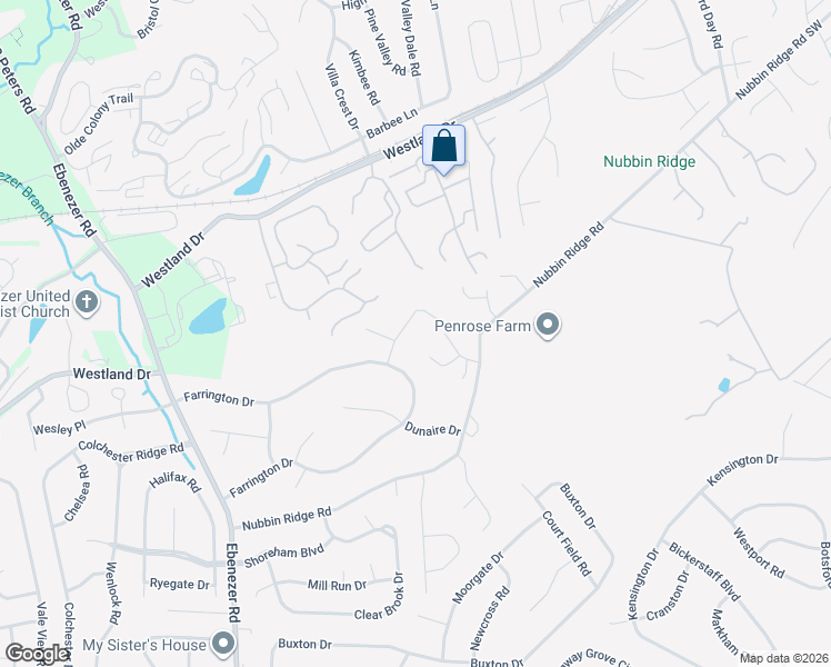 map of restaurants, bars, coffee shops, grocery stores, and more near 8624 Dalemere Drive in Knoxville