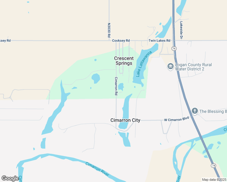 map of restaurants, bars, coffee shops, grocery stores, and more near 110 Cimarron Road in Crescent