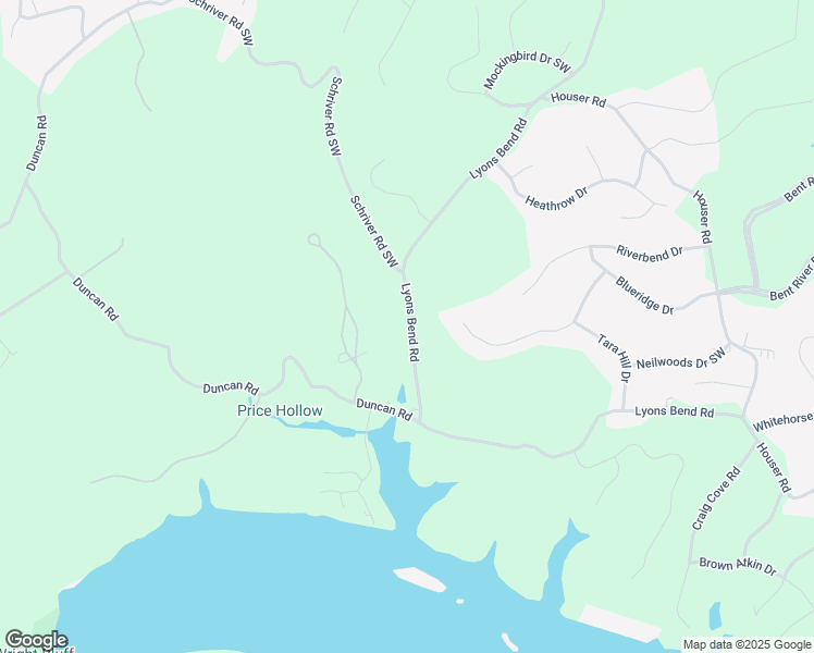 map of restaurants, bars, coffee shops, grocery stores, and more near 2009 Lyons Bend Road in Knoxville