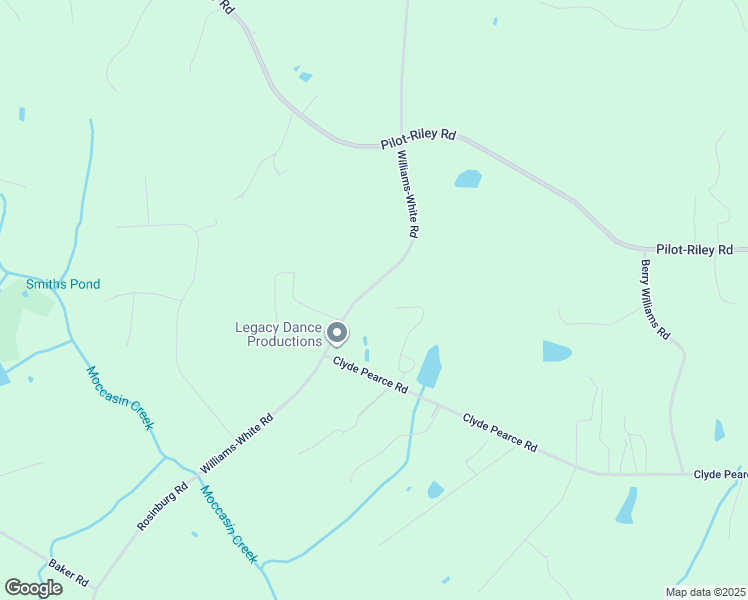 map of restaurants, bars, coffee shops, grocery stores, and more near 835 Williams-White Road in Zebulon
