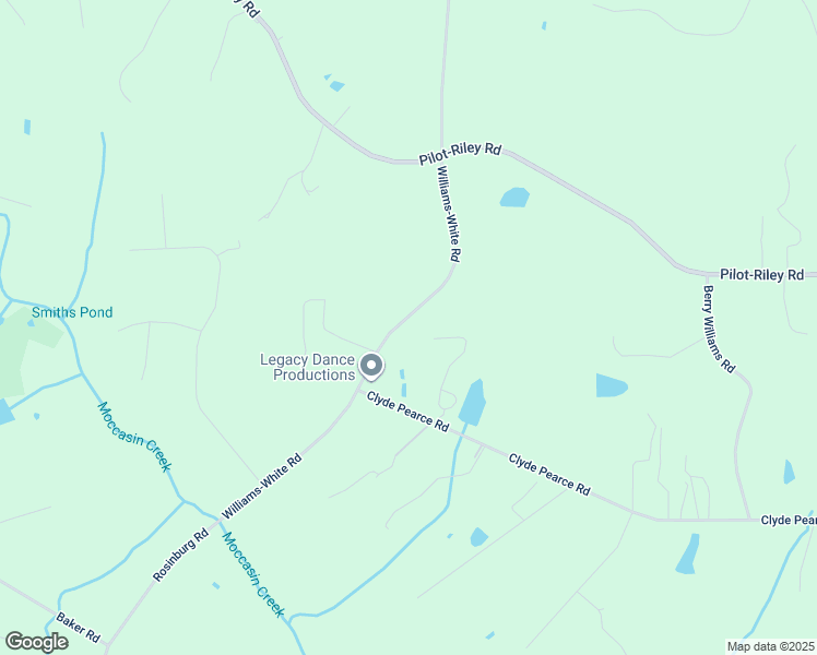 map of restaurants, bars, coffee shops, grocery stores, and more near 835 Williams-White Road in Zebulon