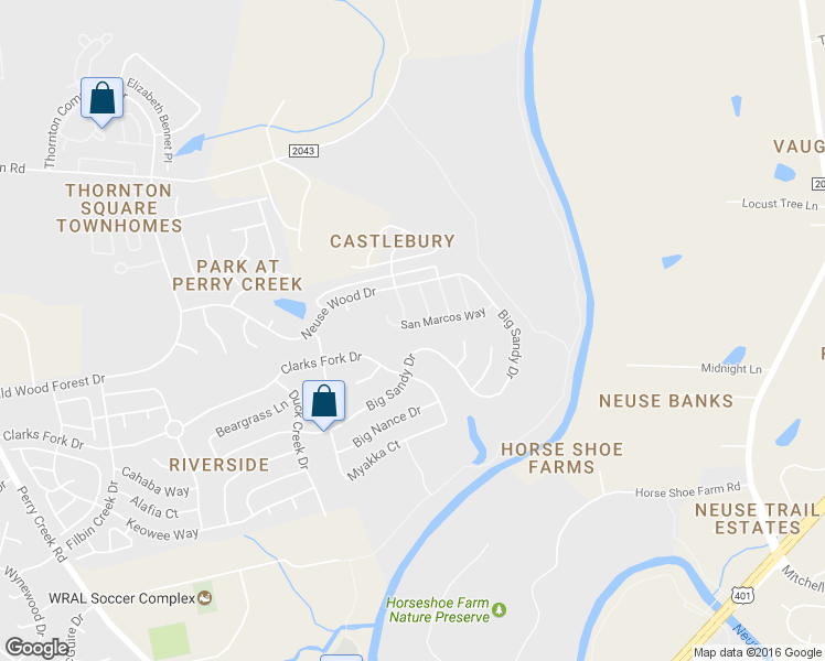 map of restaurants, bars, coffee shops, grocery stores, and more near 6006 San Marcos Way in Raleigh