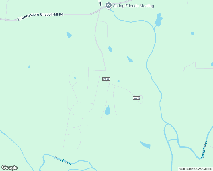 map of restaurants, bars, coffee shops, grocery stores, and more near 7456 Babe Ruth Trail in Snow Camp