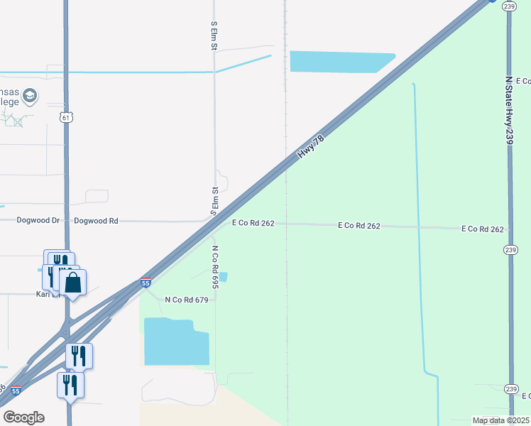 map of restaurants, bars, coffee shops, grocery stores, and more near in Blytheville