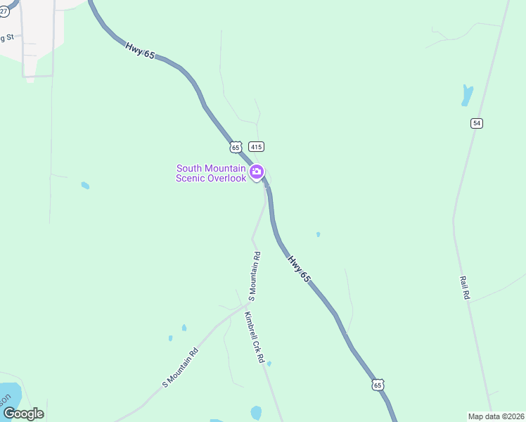 map of restaurants, bars, coffee shops, grocery stores, and more near South Mountain Road in Marshall