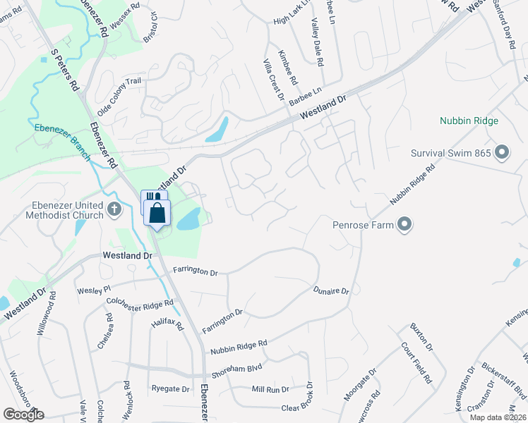 map of restaurants, bars, coffee shops, grocery stores, and more near 1107 Evelyn Mae Way in Knoxville