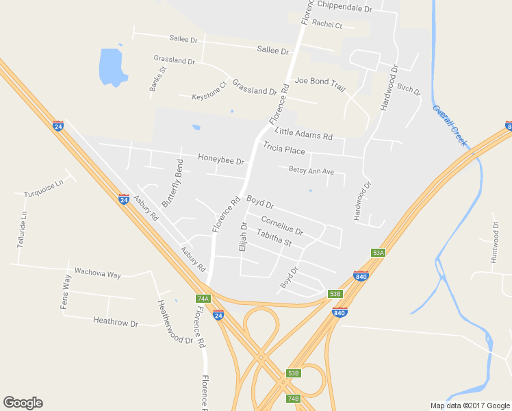 map of restaurants, bars, coffee shops, grocery stores, and more near 5073 Boyd Dr in Murfreesboro