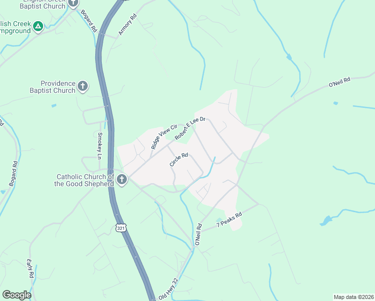 map of restaurants, bars, coffee shops, grocery stores, and more near 182 Circle Road in Newport