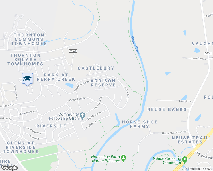 map of restaurants, bars, coffee shops, grocery stores, and more near 6011 San Marcos Way in Raleigh