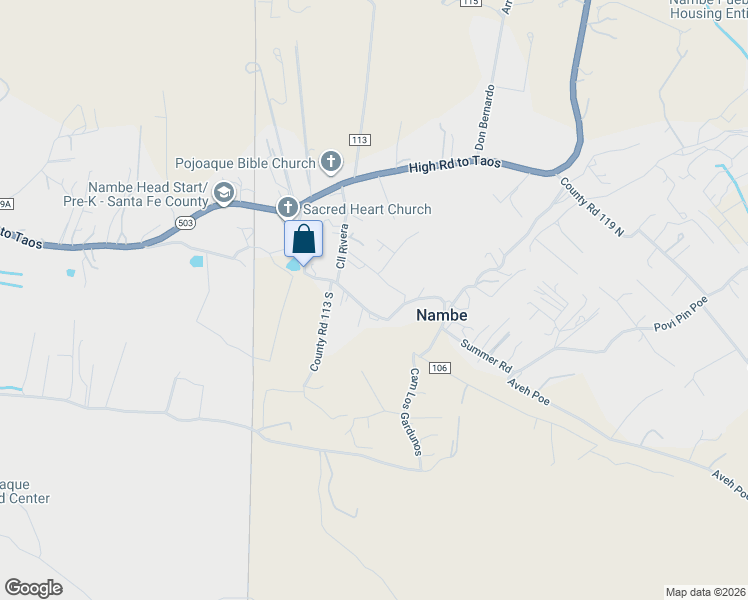 map of restaurants, bars, coffee shops, grocery stores, and more near 38 Summer Road in Santa Fe