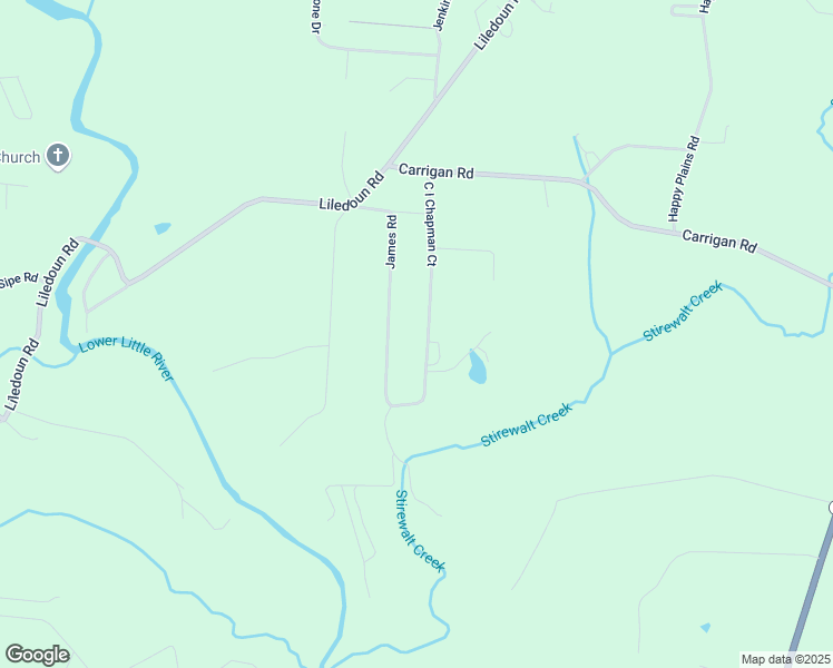 map of restaurants, bars, coffee shops, grocery stores, and more near 381 James Road in Township of Taylorsville