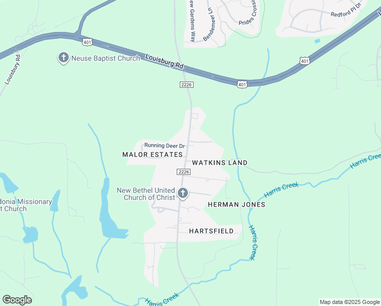 map of restaurants, bars, coffee shops, grocery stores, and more near 3928 Jonesville Road in Wake Forest