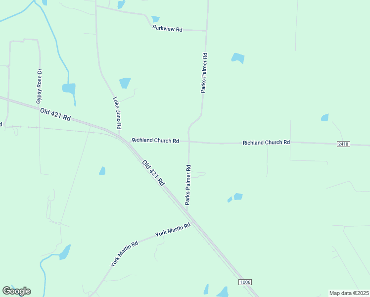 map of restaurants, bars, coffee shops, grocery stores, and more near 6346 Richland Church Road in Liberty