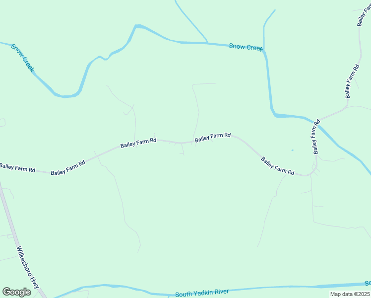 map of restaurants, bars, coffee shops, grocery stores, and more near 657 Bailey Farm Road in Statesville