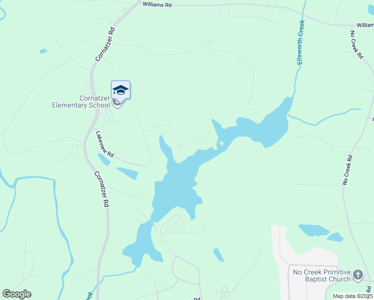 map of restaurants, bars, coffee shops, grocery stores, and more near 417 Lakeview Road in Mocksville