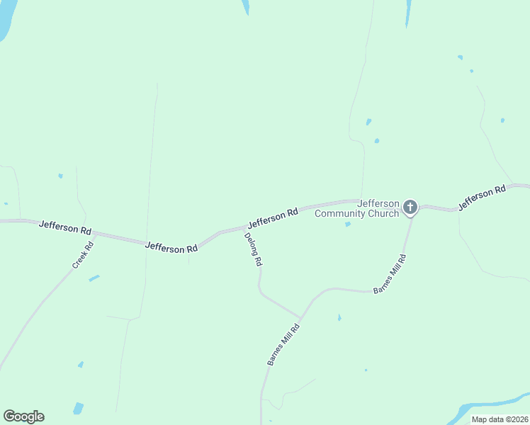 map of restaurants, bars, coffee shops, grocery stores, and more near 2231 Jefferson Road in Smithville