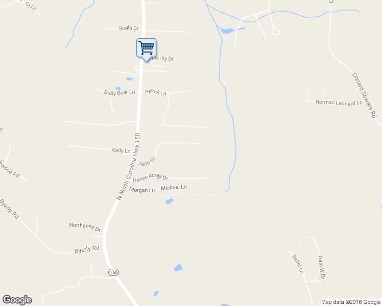 map of restaurants, bars, coffee shops, grocery stores, and more near 424 Jada Drive in Lexington